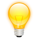 Icono de bombilla