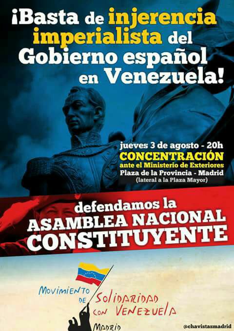 Cartel del acto