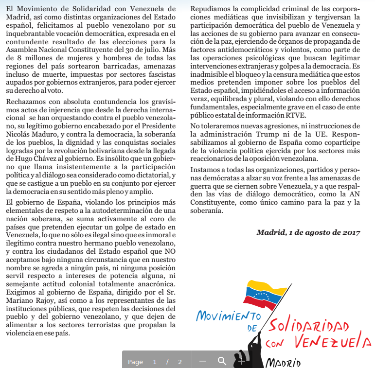 Manifiesto del acto