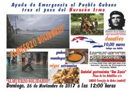 Cartel del acto