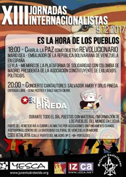 Cartel del acto